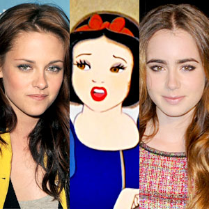 Kristen Stewart, Snow White, Lily Collins Kristen Stewart, Snow White, Lily Collins